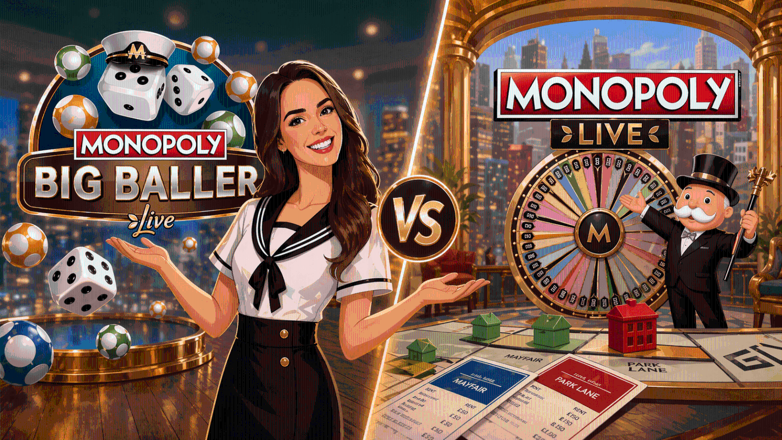 Monopoly Big Baller vs. Monopoly Live